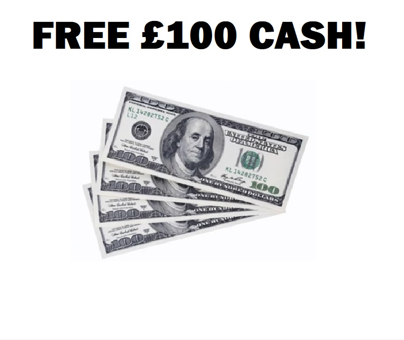 Image FREE £100 Cash