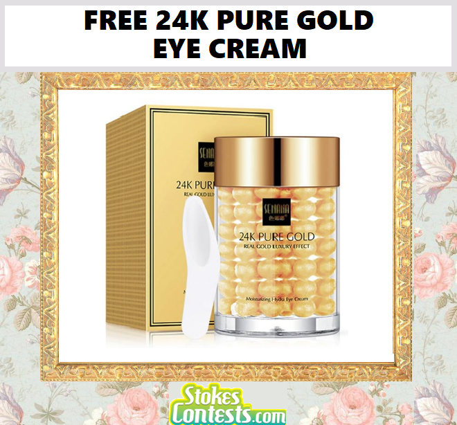 Image FREE 24K PURE Gold Moisturizing Hydra Eye Cream