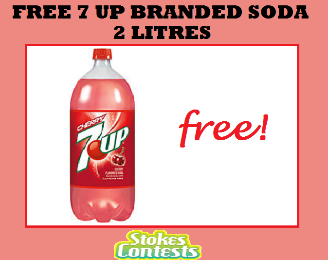 Image FREE 2 Litre Bottle of 7 UP Soda TODAY ONLY!