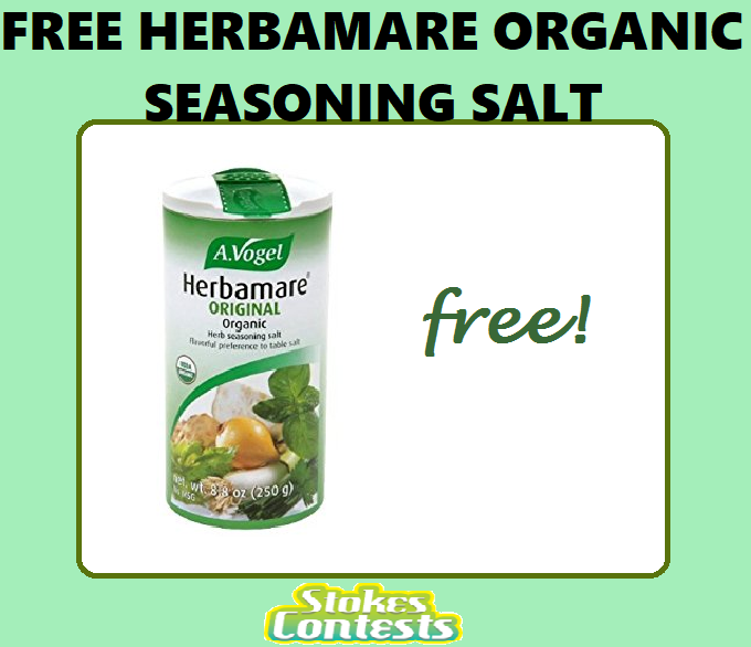 Image FREE Herbamare Organic Seasoning Herb Salt