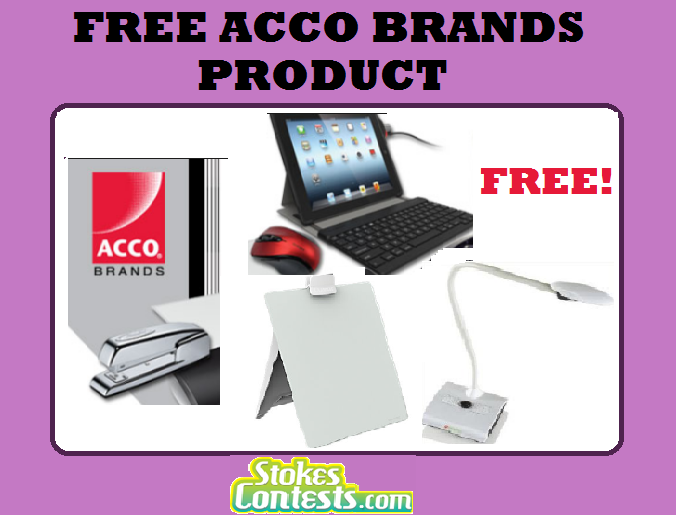 Image FREE ACCO Brands Product - Mead Notebook, Quartet Glass Dry Erase Desktop Easel or Computer Pad, Discovery Camera & MORE!