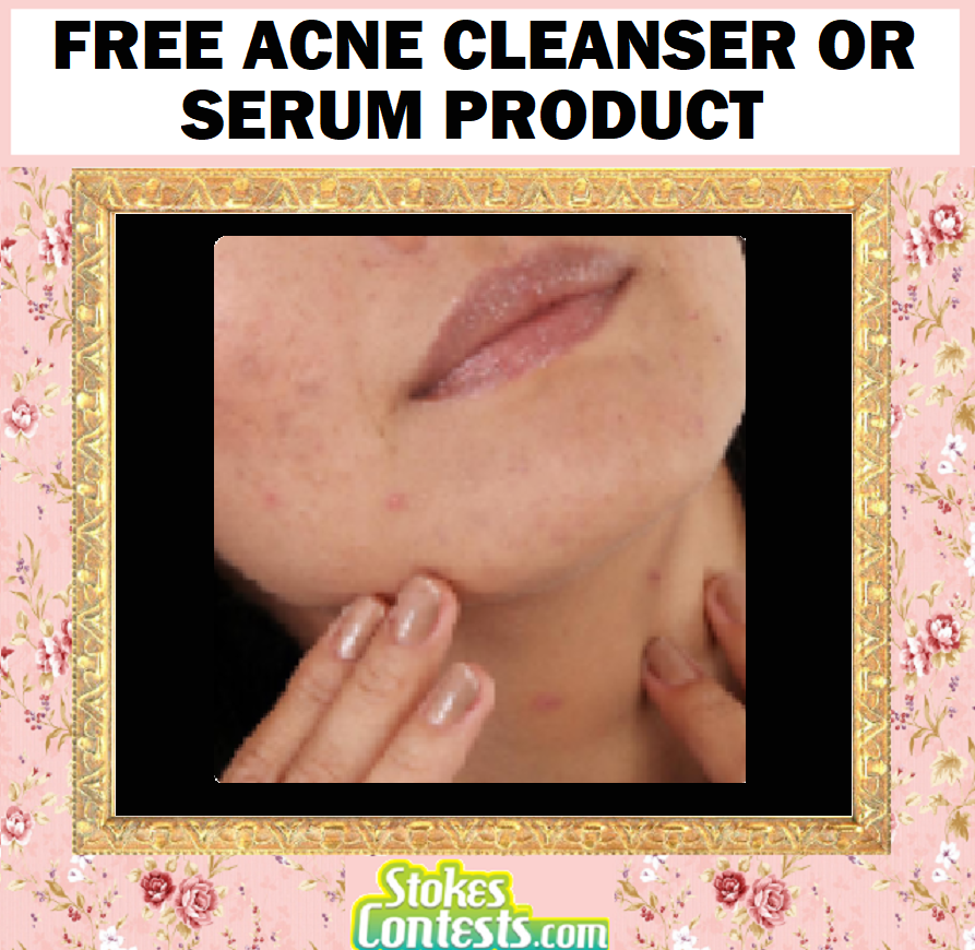 Image FREE Acne Cleanser or Serum Product & FREE $40 Amazon Gift Card!