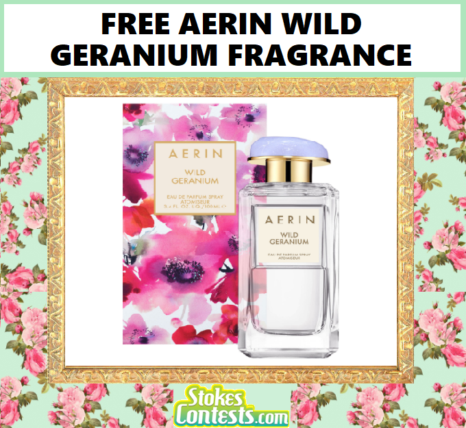 Image FREE AERIN Wild Geranium Fragrance