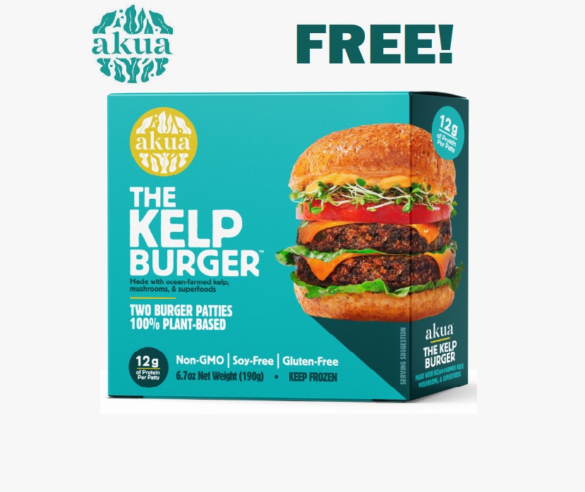Image FREE BOX of AKUA Kelp Burgers 