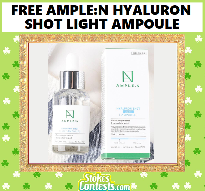 Image FREE Ample:n Hyaluron Shot Light Ampoule