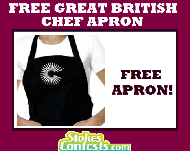 Image FREE Great British Chef Apron