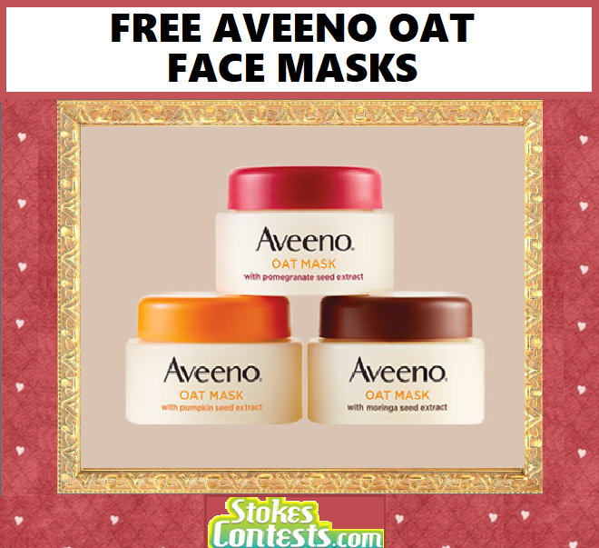 Image FREE AVEENO Oat Face Masks