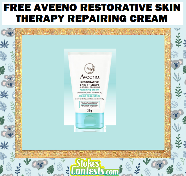 Image FREE AVEENO Restorative Skin Therapy Repairing Cream
