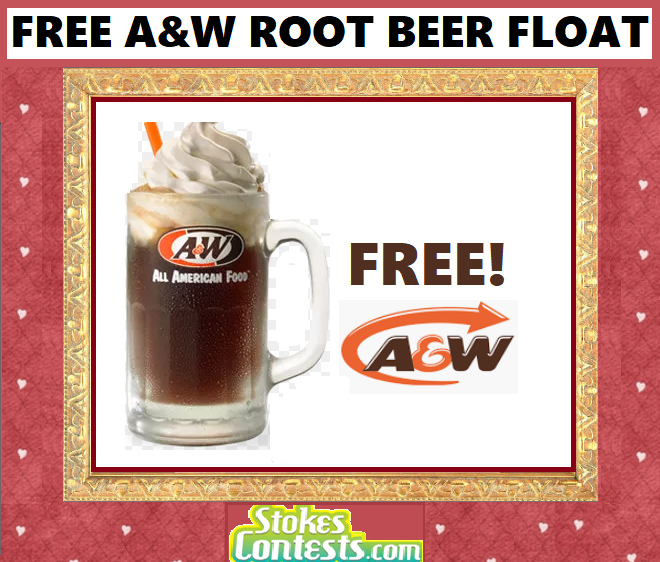 Image FREE A&W Root Beer Float! TODAY!