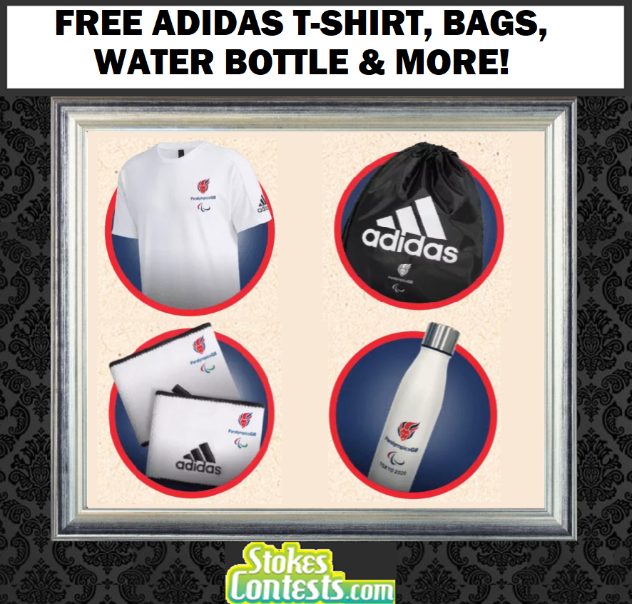 Image FREE Adidas T-Shirt, Drawstring Bag, Water Bottle & MORE!
