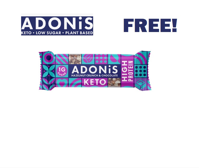 Image FREE Box of ADONiS Protein Snack Bars