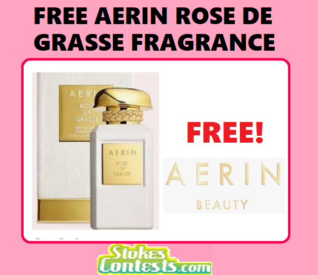 Image FREE AERIN Rose de Grasse Fragrance 