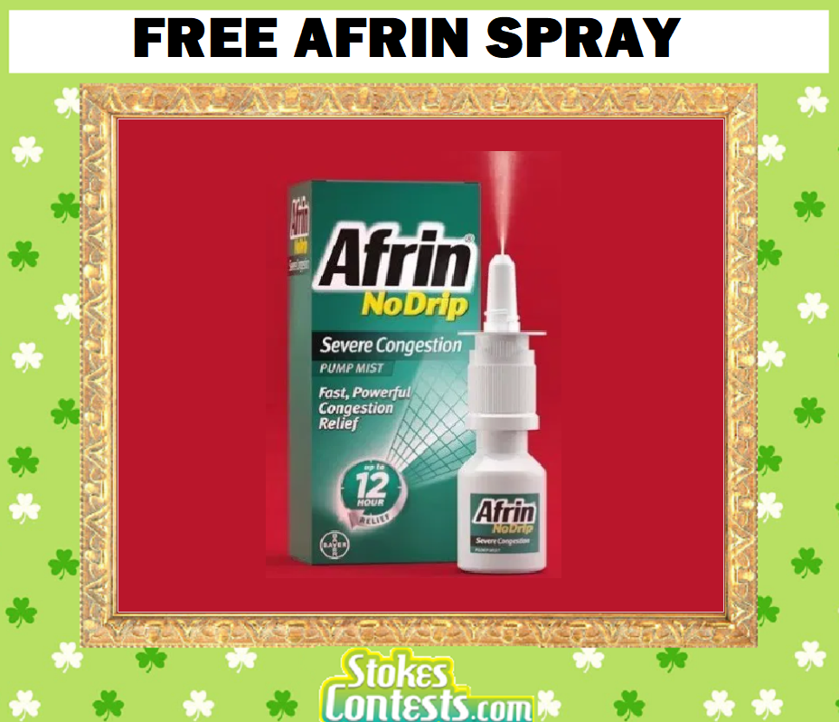 Image FREE Afrin Spray