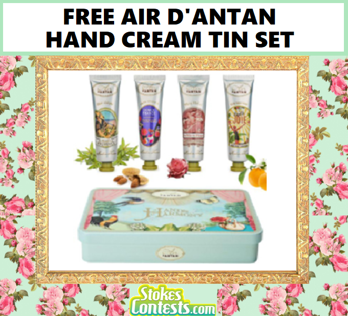 Image FREE Air d'Antan Hand Cream Tin SET