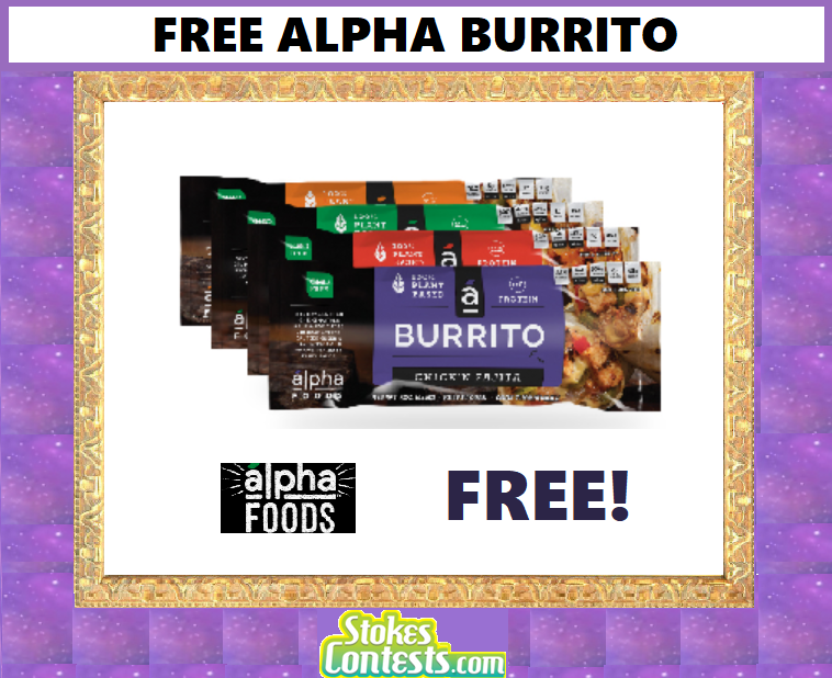 Image FREE Alpha Burrito