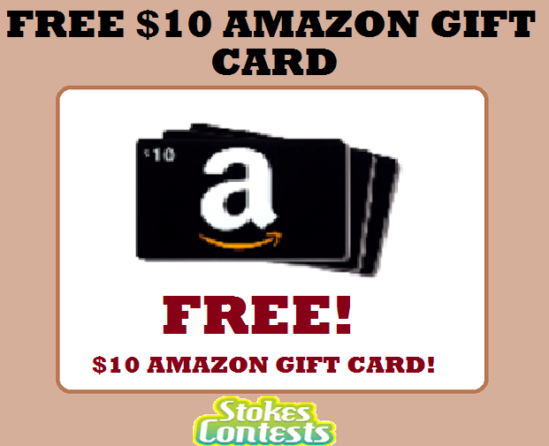 Image FREE $10 Amazon Gift Card