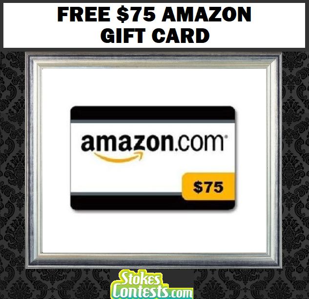 Image FREE $75 Amazon Gift Card