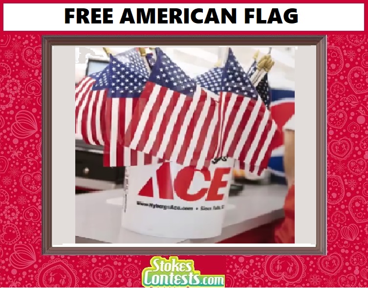 Image FREE American Flag TOMORROW!