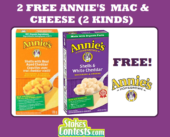 Image 2 FREE Annie's Mac & Cheese (2 Kinds)