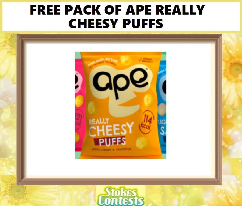 Image FREE PACK of Ape Really Cheesy Puffs