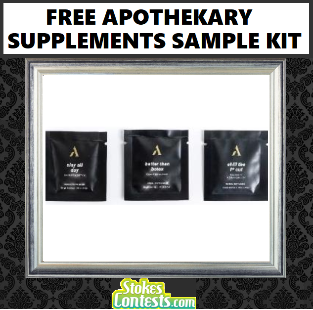 Image FREE Apothekary Supplements Sample Kit