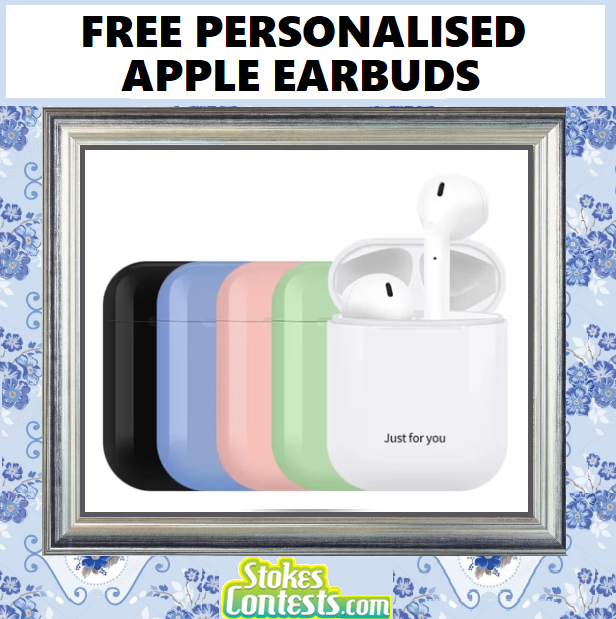 Image FREE Personalised Apple Earbuds
