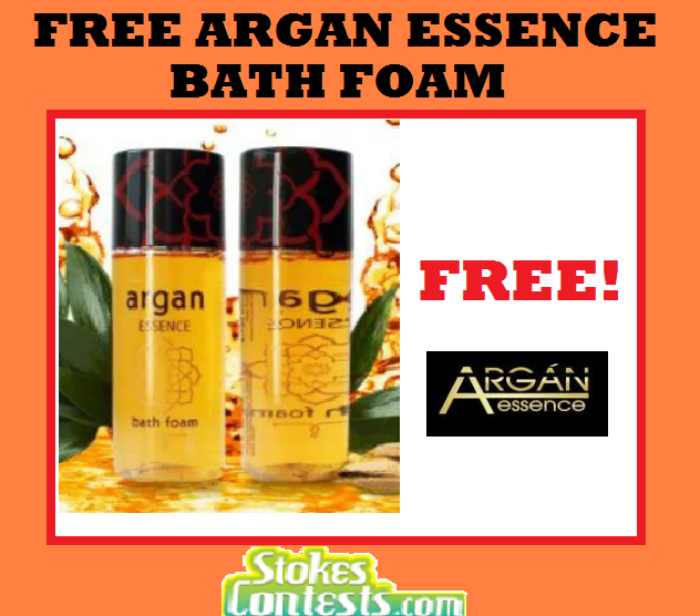 Image FREE Argan Essence Bath Foam