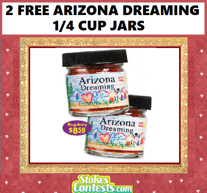 Image 2 FREE Arizona Dreaming 1/4 Cup Jars