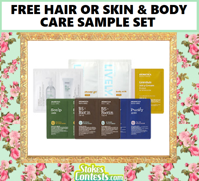 Image FREE Hair or Skin & Body Care Sample Set