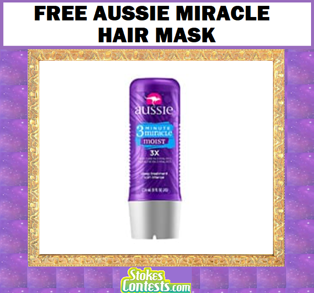 Image FREE Aussie Miracle Hair Mask