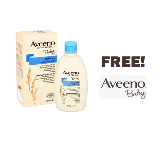 Image FREE Aveeno Baby Hair & Body Wash (500 ml)