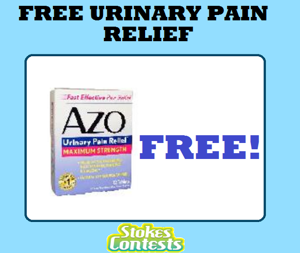 Image FREE AZO Urinary Pain Relief