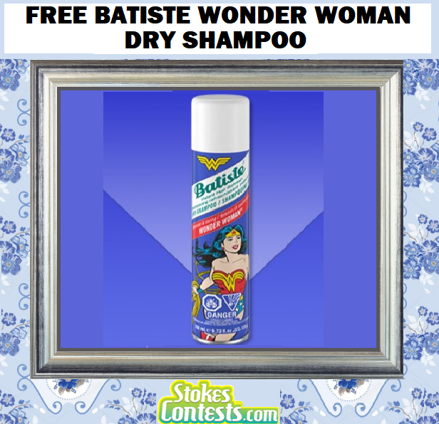 Image FREE Batiste Wonder Woman Dry Shampoo