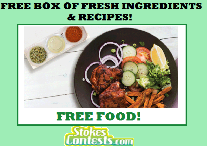 Image FREE BOX of Fresh Ingredients & Recipes!