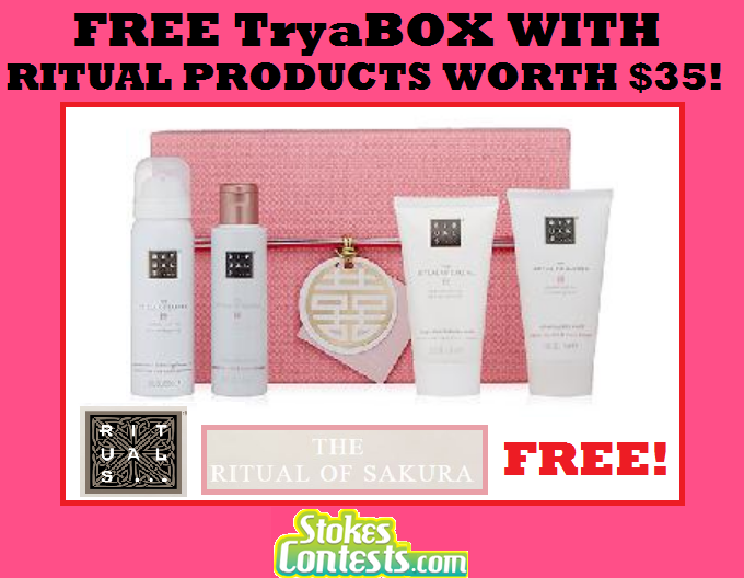 Image FREE TryaBOX with Rituals Products Worth $35!