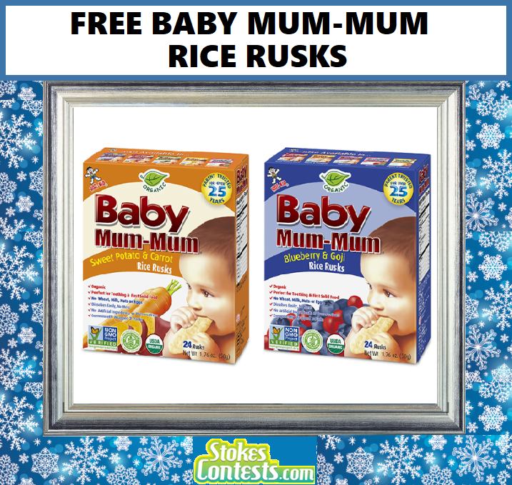 Image FREE Baby Mum-Mum Rice Rusks