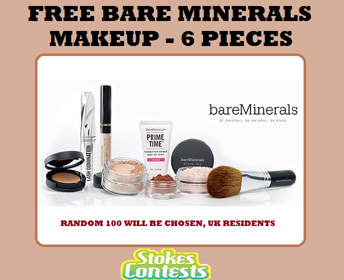 Image FREE Bare Minerals Make Up - Includes 6 Pieces
