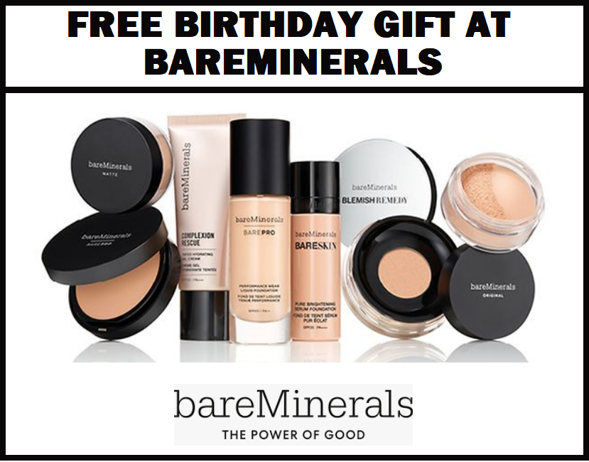 Image FREE Birthday Gift at BareMinerals