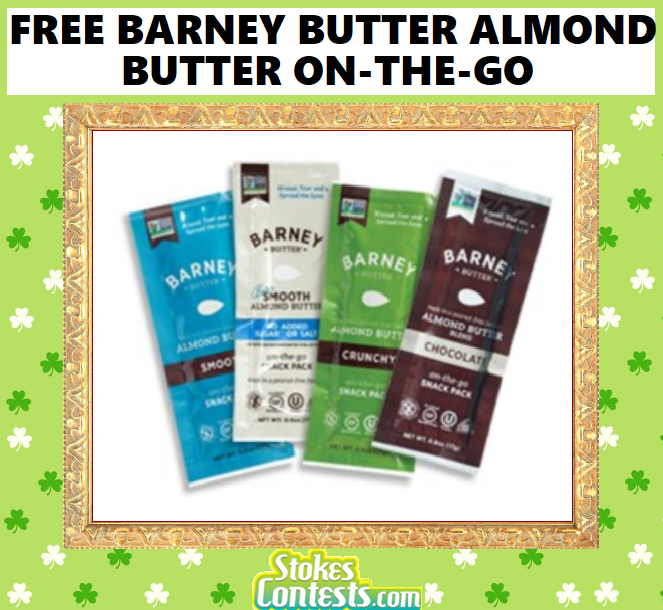 Image FREE Barney Butter Almond Butter On-The-Go