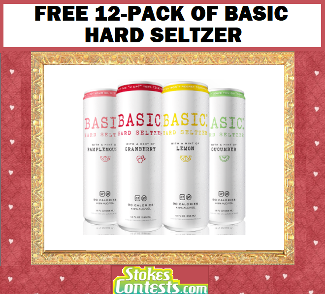 Image FREE 12-Pack of Basic Hard Seltzer