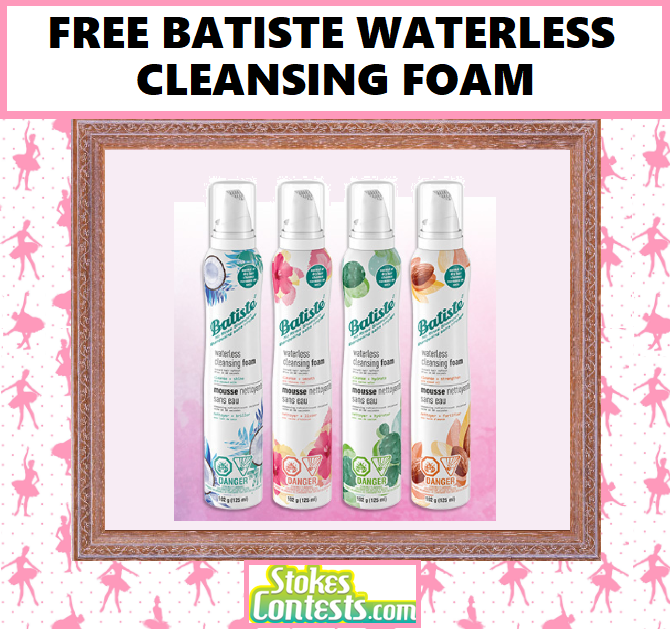 Image FREE Batiste Waterless Cleansing Foam