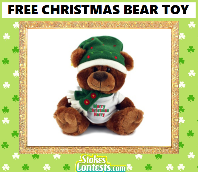 Image FREE Christmas Bear Toy