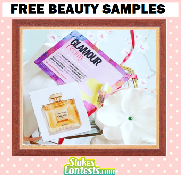 Image FREE Beauty Samples from GlamourMagazine