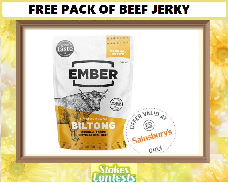 Image FREE Pack of Beef Jerky! Up to 5 Products!