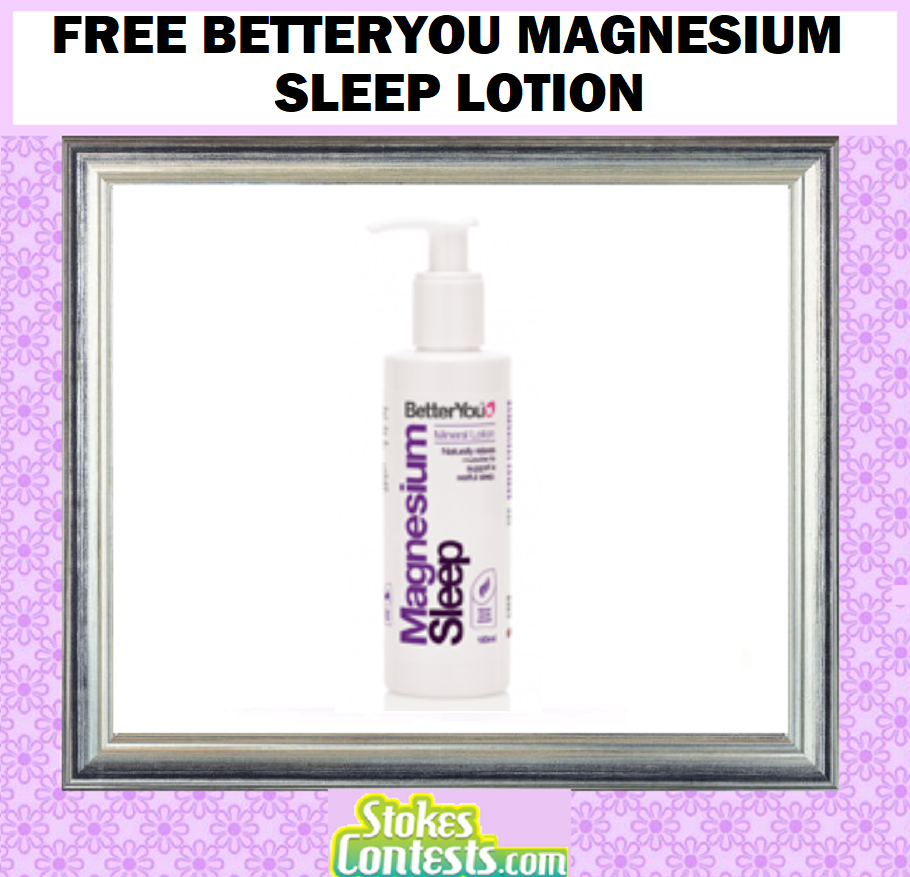 Image FREE personalised BetterYou Magnesium Sleep Lotion