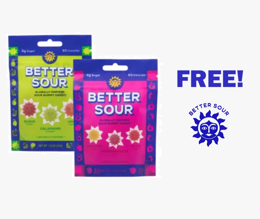 Image FREE Bag of Plant-Based Sour Gummies