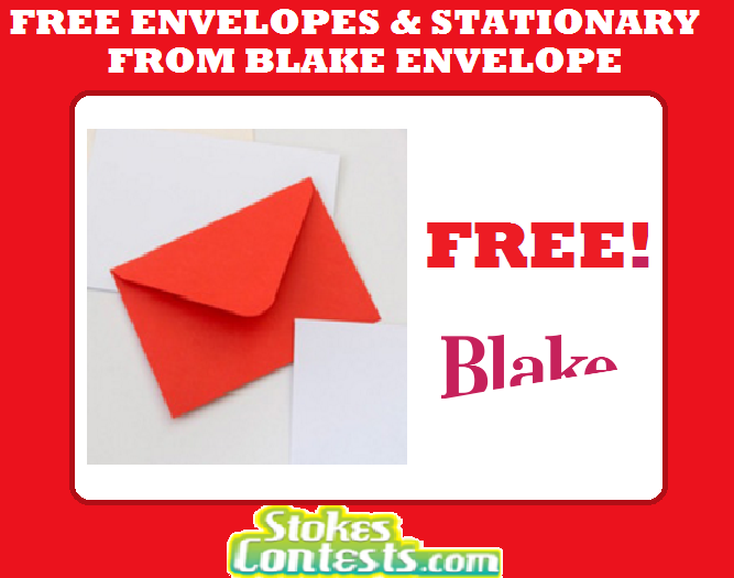 Image FREE Envelopes & Stationary from Blake Envelope
