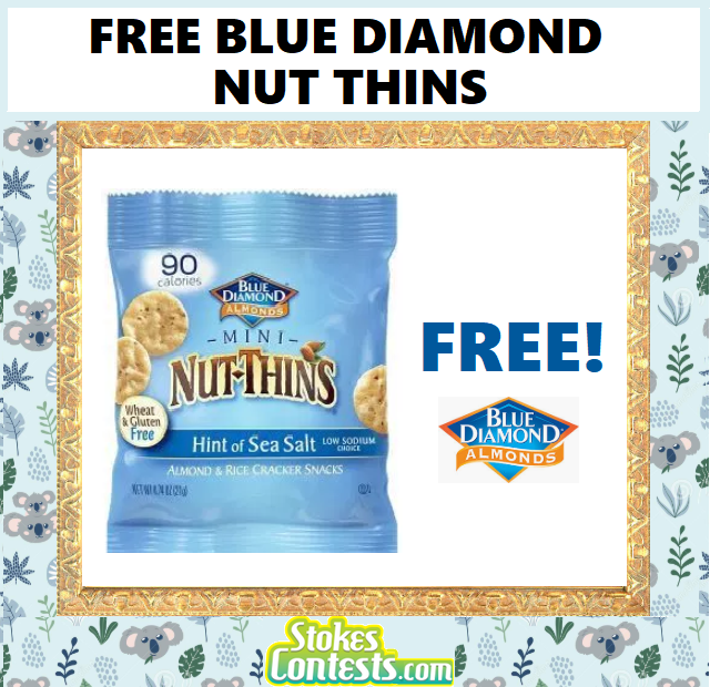 Image FREE Blue Diamond Nut Thins 