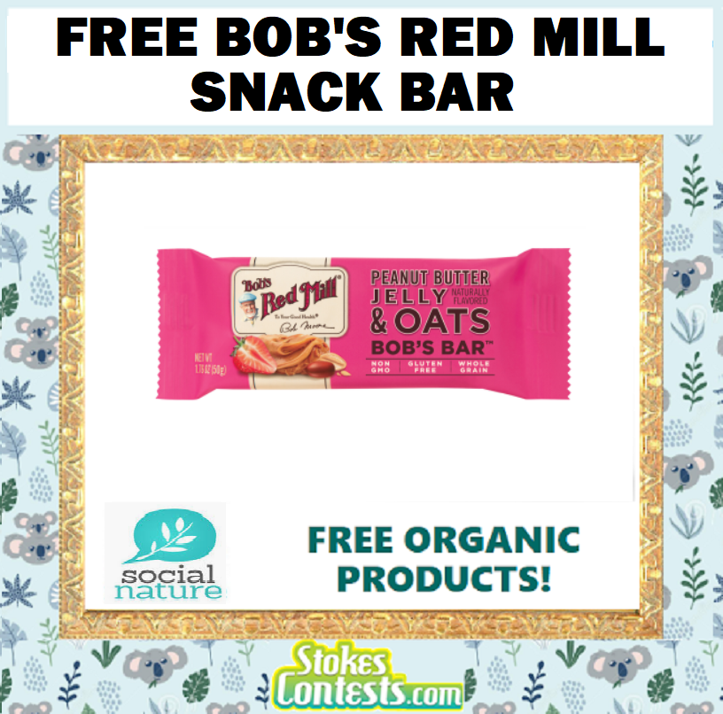 Image FREE Bob's Red Mill Snack Bar