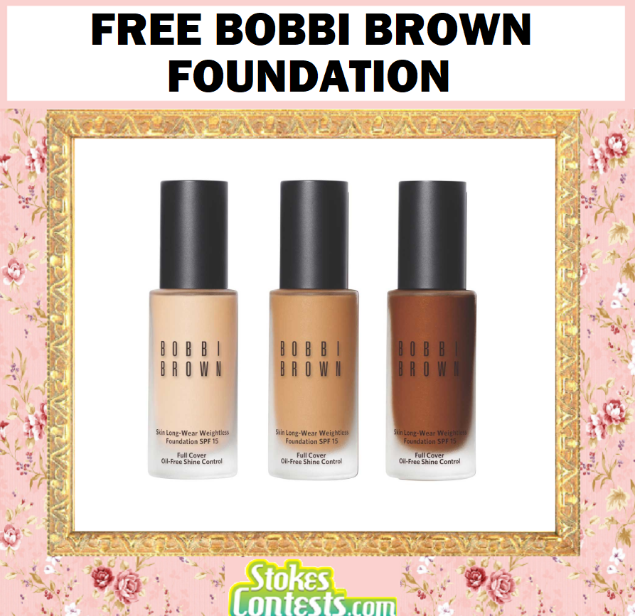 Image FREE Bobbi Brown Foundation!
